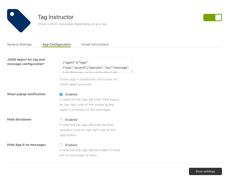 Preview image of app